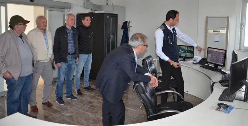 Özacar, Gökbüet Barajında İncelemede