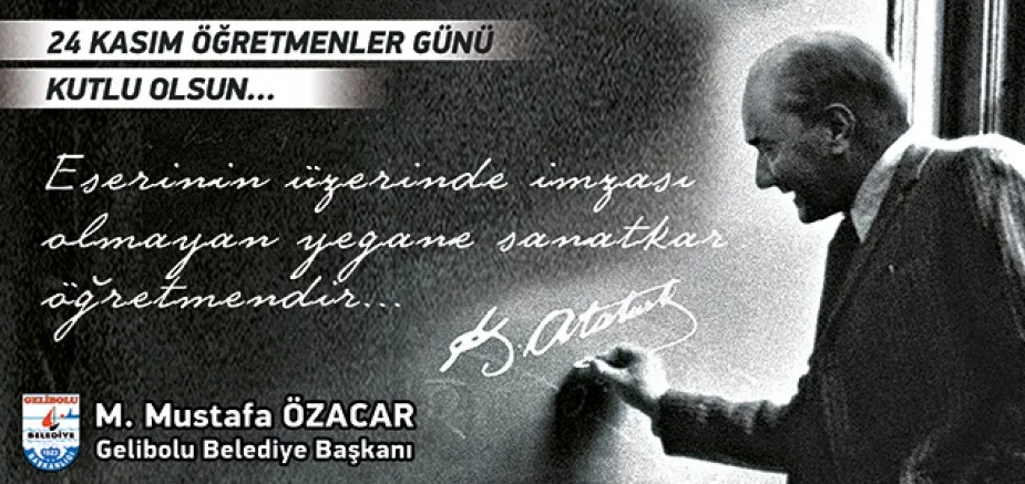 ÖZACAR’IN ÖĞRETMENLER GÜNÜ MESAJI