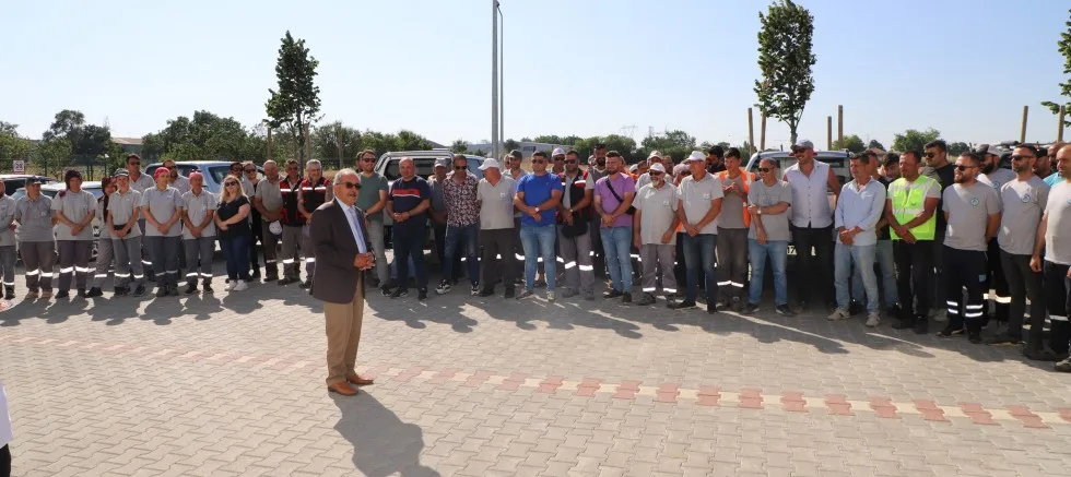 Özacar Personeliyle Bayramlaştı