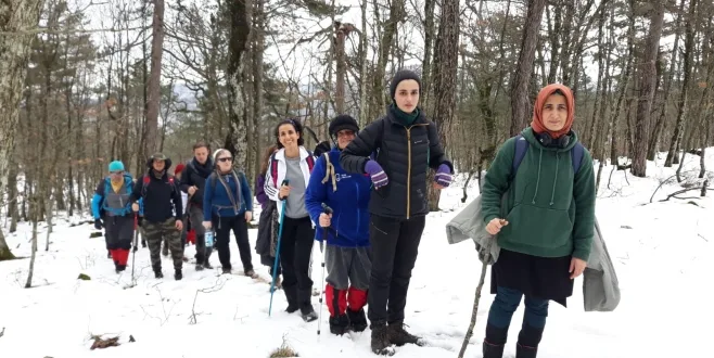 Rotamız Çırpılar Yürüyüş ve Bisiklet  Grubu Doğa Yürüşleri için Çan’daydı