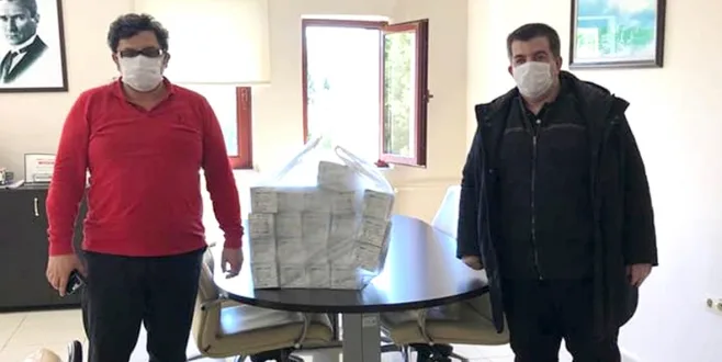 Salamon’dan 5 Bin Maske Bağışı