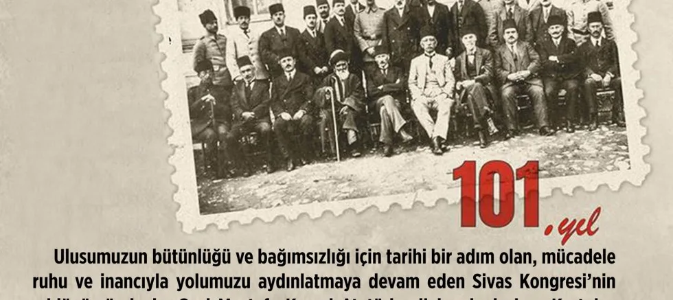 Sivas Kongresi 101 Yaşında