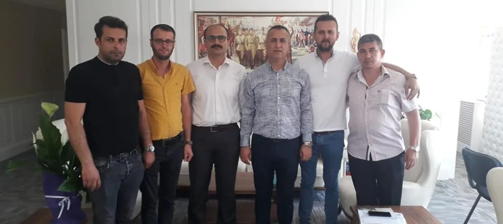 Şoförler Odası’ndan Kaymakam Abacı’ya Ziyaret