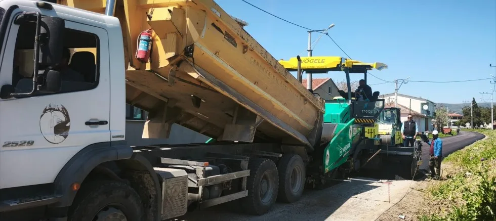 Süleymaniye-Evreşe Yolunda Sıcak Asfalt Çalışmaları Başladı
