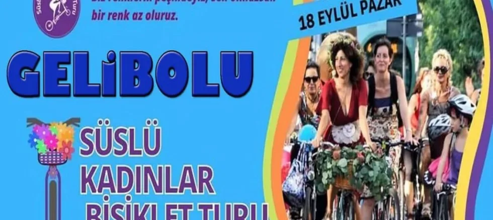 Süslü Kadınlar Bisiklet Turu İlçemizde İlk Kez Yapılacak
