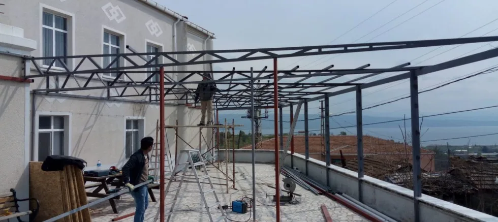 Sütlüce Camii’nde Genişletme Çalışmaları