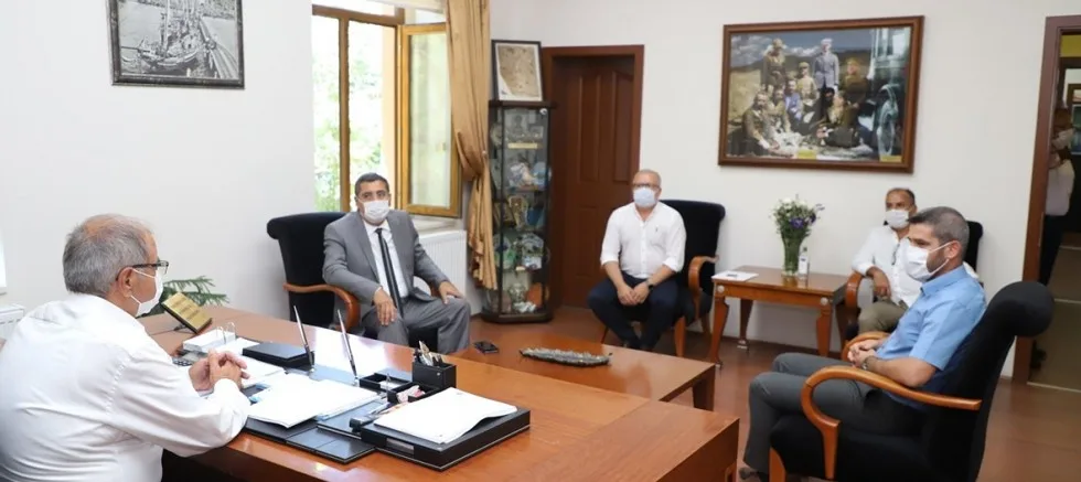 Tarım Kredi Kooperatifi Bölge Müdüründen Başkan Özacar’a Ziyaret