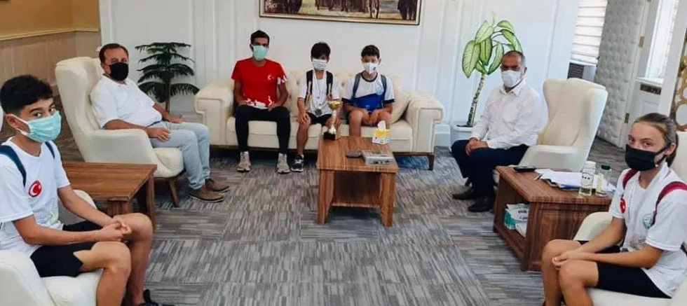 Triatlon Spor Kulübünden Kaymakam Kılınçkaya’ya Ziyaret