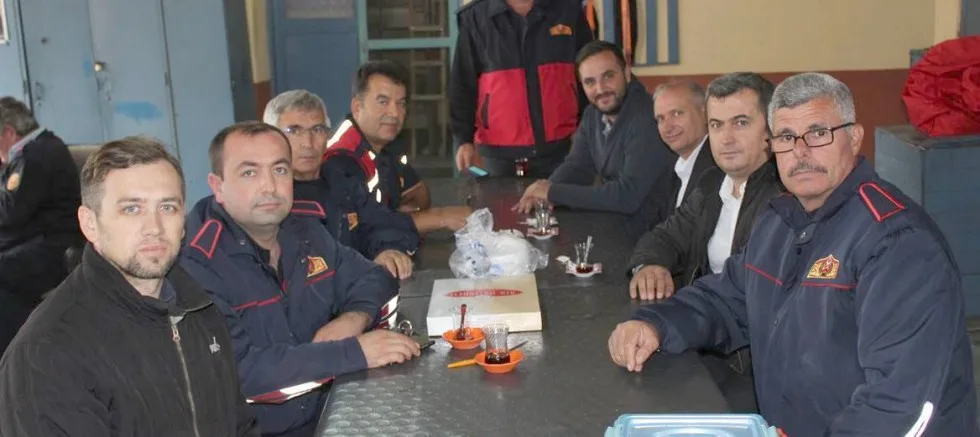 Tüm Bel-Sen'den Gelibolu İtfaiyecilerine Ziyaret