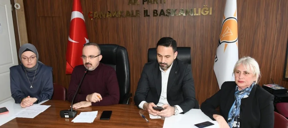 Turan’dan Çanakkale Hükümet Konağı Müjdesi