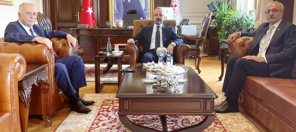 Turan, Gökhan’ı Makamında Ağırladı