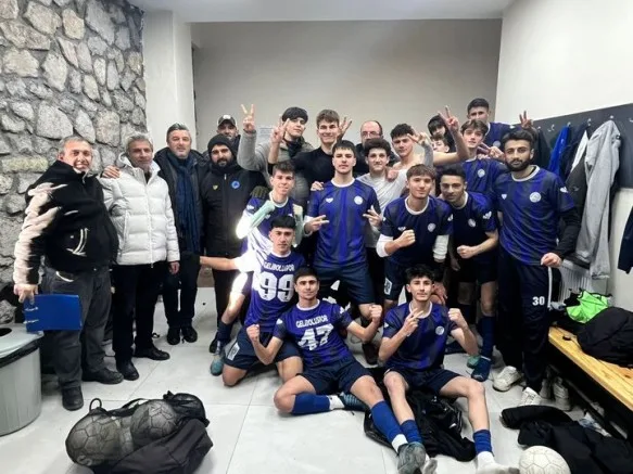 U-18 Gençlerden Galibiyet