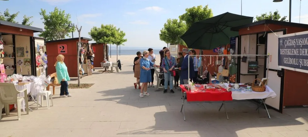 ‘Üreten Kadınlar Sokağı’ Yaz Sezonu Faaliyetlerine Başladı