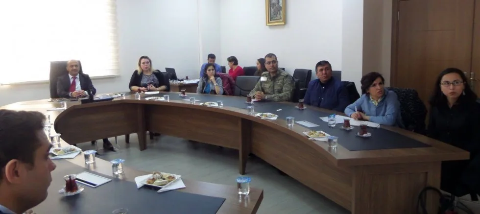 UYUŞTURUCU İLE MÜCADELE TOPLANTISI YAPILDI