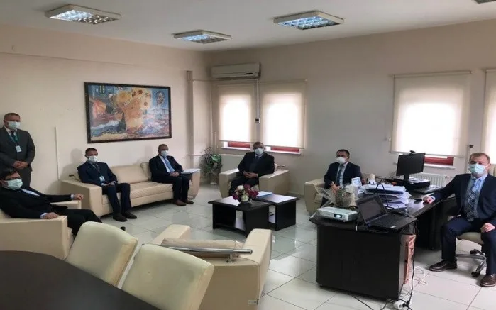 Vali Aktaş’tan Devlet Hastanesine Ziyaret