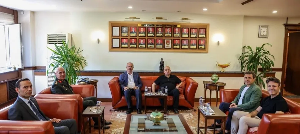 Vali Toraman’dan Kolordu Komutanı Yaldız’a Ziyaret
