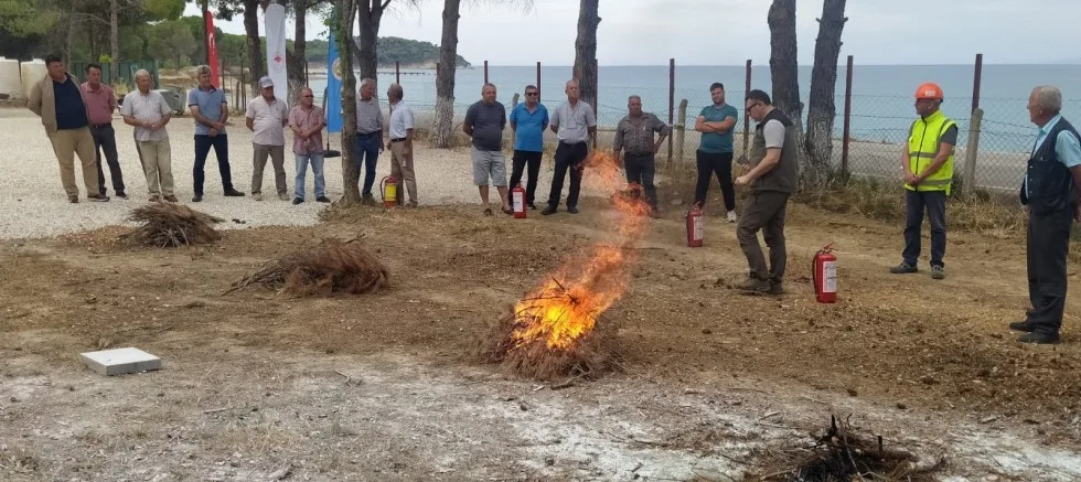 Yangın Tedbirleri Tatbikatı Yapıldı