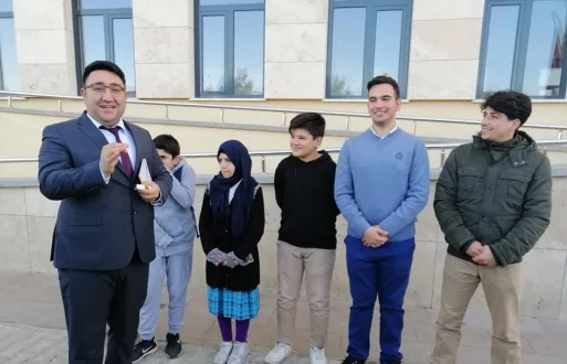 Yarışmada Dereceye Girenler Ödüllendirildi