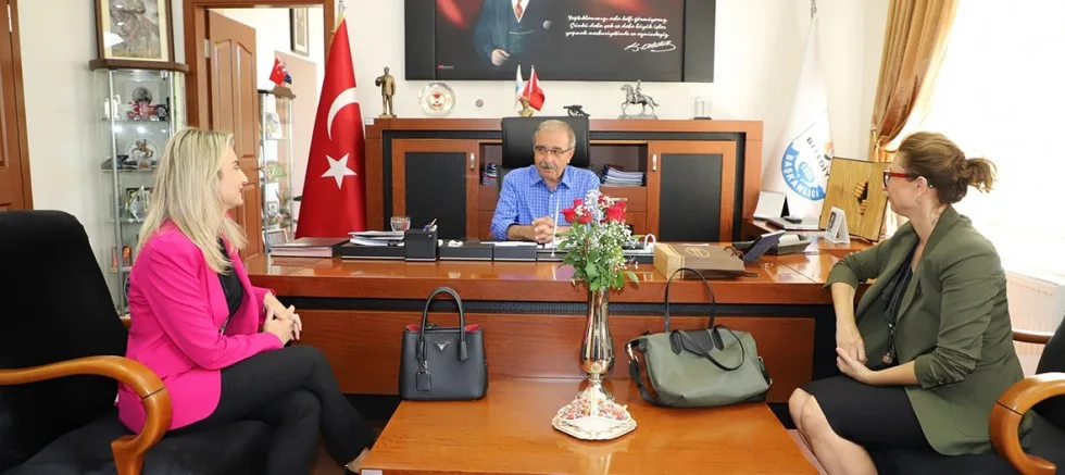 Yeni Müdürden Başkan Özacar’a Ziyaret
