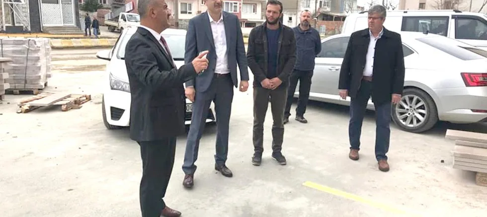 Yeni Sağlık Merkezi Binasında İncelemelerde Bulundular