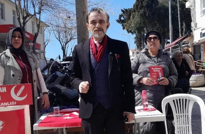 Yeniden Refah Partisi Gelibolu’da Üye Çalışmalarını Sürdürüyor