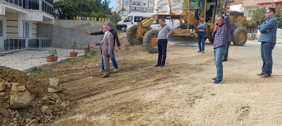 Yiğit Sokak’ta Çalışmalar Başladı