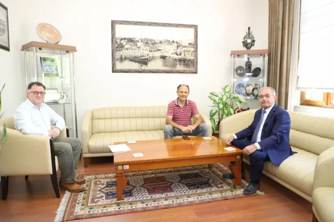 Yusuf Kohen’den Başkan Özacar’a Ziyaret