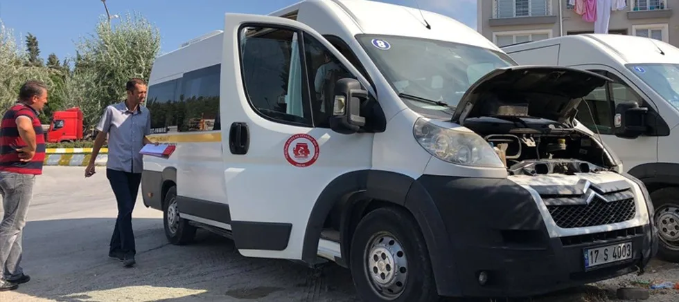 Zabıta Müdürlüğü'nden Servis Araçlarına Denetim