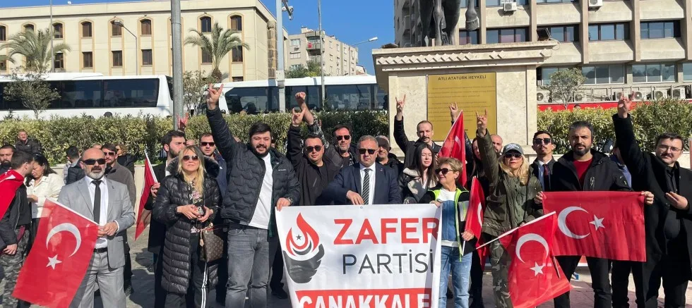 Zafer Partisi İlçe Teşkilatı İzmir Mitingine Katıldı